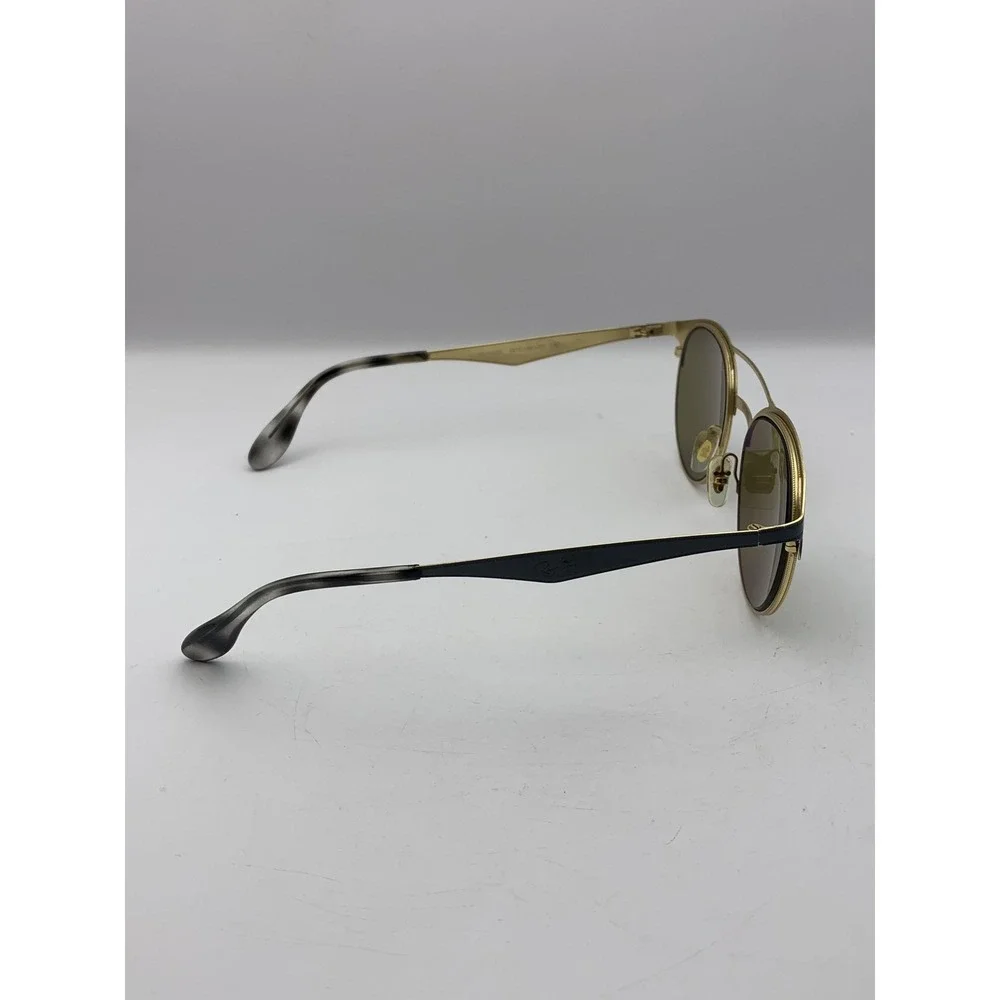 Ray-Ban RB 3545V 2913 49-20 Mens Gold Gray Round Eyeglasses Frame Only
